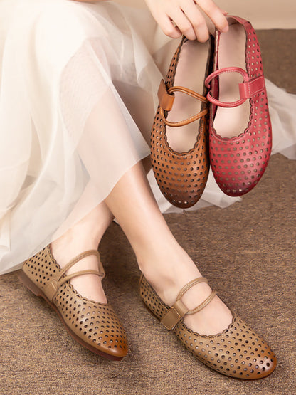 Mesh Ballet Ademend Platte Schoenen voor Vrouwen