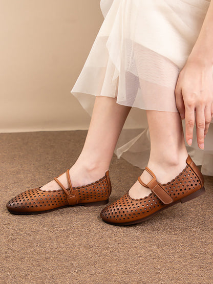 Mesh Ballet Ademend Platte Schoenen voor Vrouwen