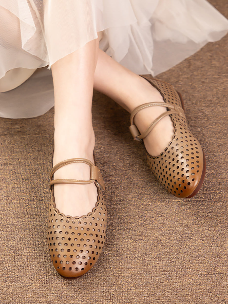 Mesh Ballet Ademend Platte Schoenen voor Vrouwen