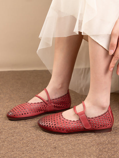 Mesh Ballet Ademend Platte Schoenen voor Vrouwen