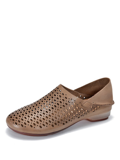 Boho Chic Uitgeholde Comfy Flats