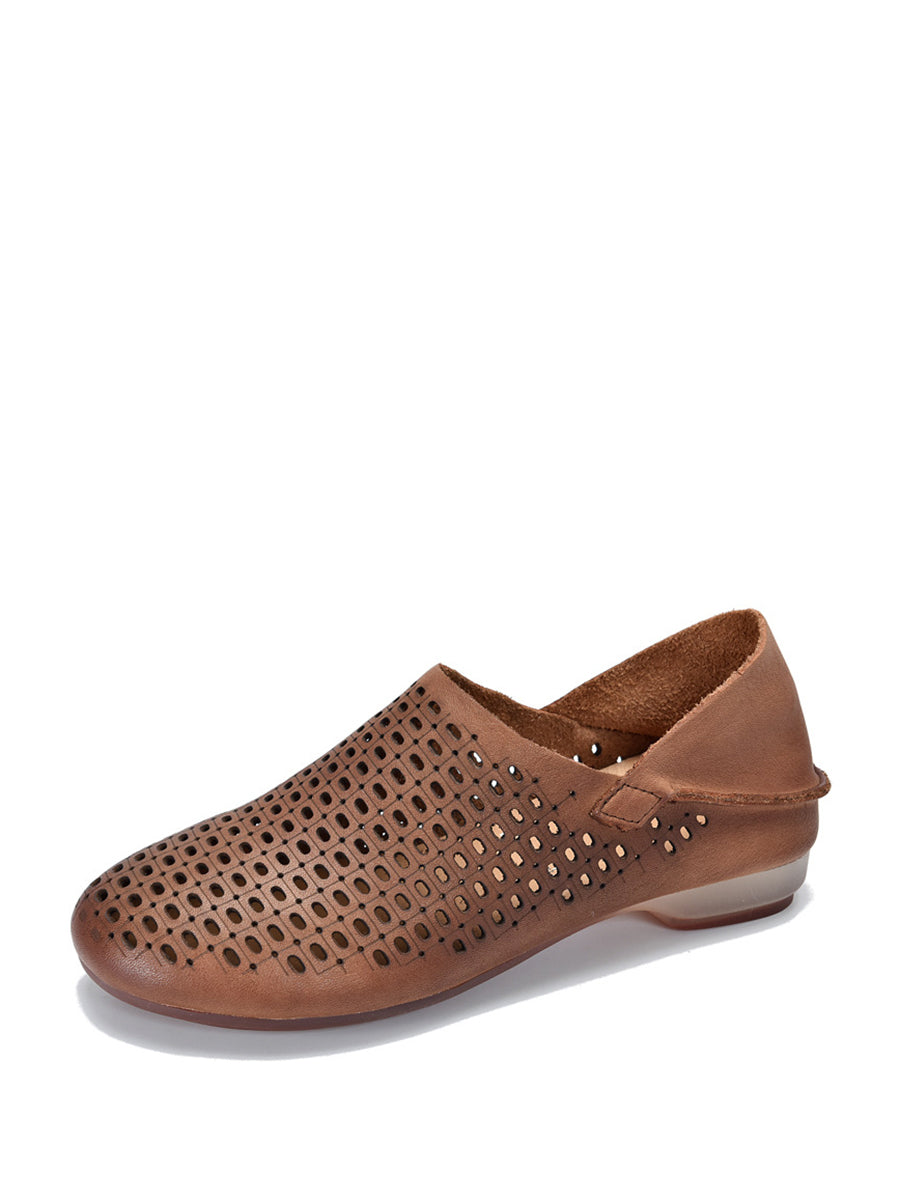 Boho Chic Uitgeholde Comfy Flats