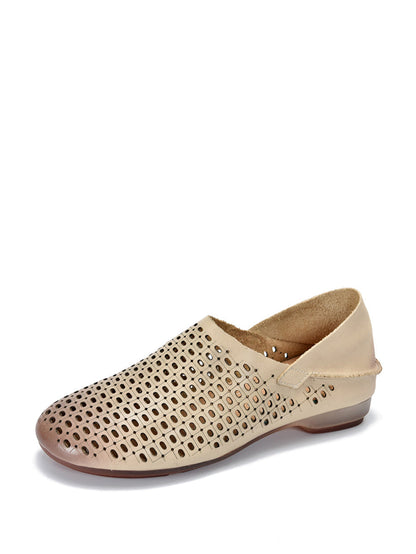 Boho Chic Uitgeholde Comfy Flats