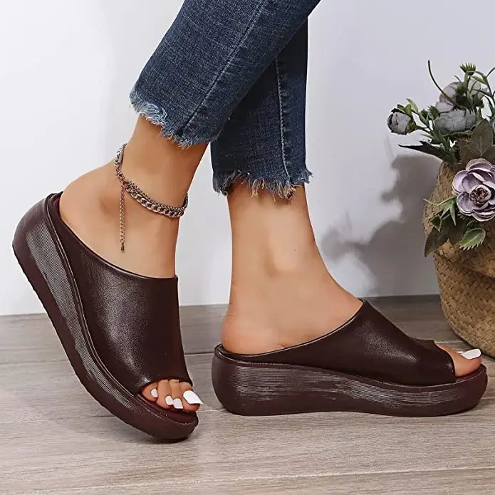 Women Platform Open Toe Sandals