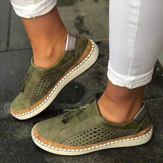 Moeiteloze en luchtige slip-on schoenen