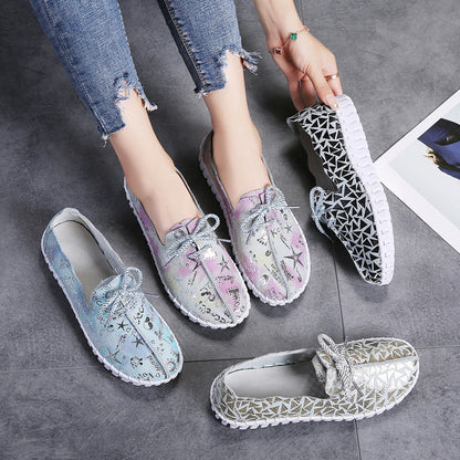 Slip On Leren Casual Loafers