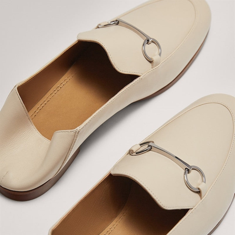 Vrouwen Loafers Slip-On leren schoenen platte formele schoenen