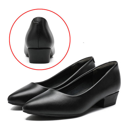 Dames Dikke Hak Dress Pump