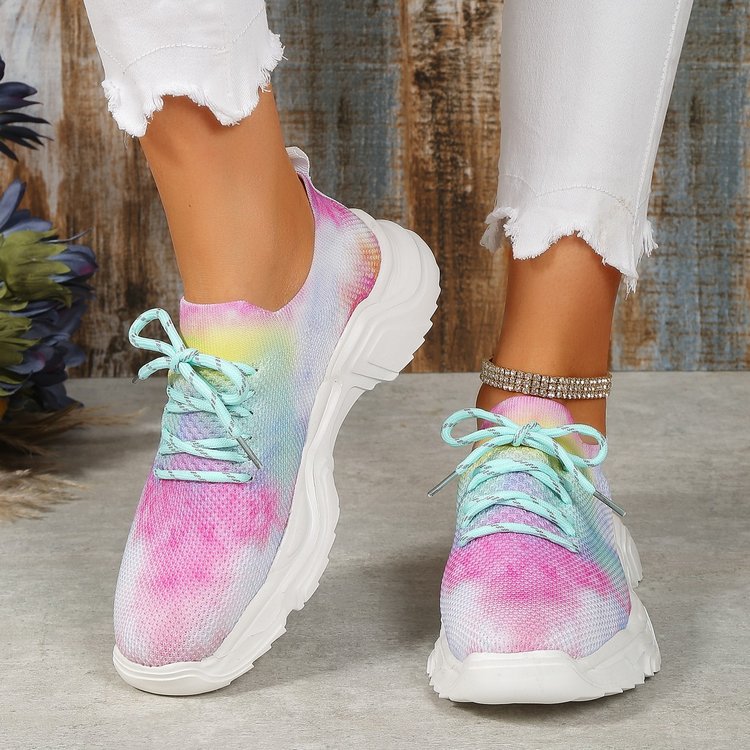 Orthopedische sneakers met bloemen