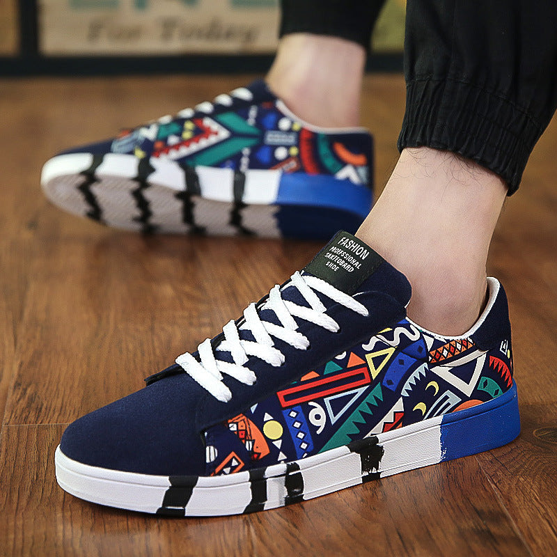 Graffiti Sneakers voor Mannen