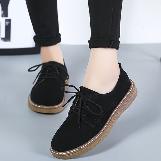 Comfort Suède Leren Slip Ons