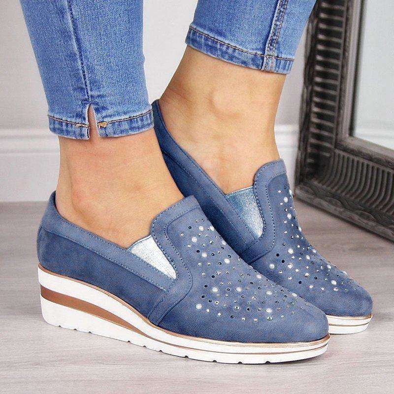 Slip On Sparkly Gevulkaniseerde Schoenen