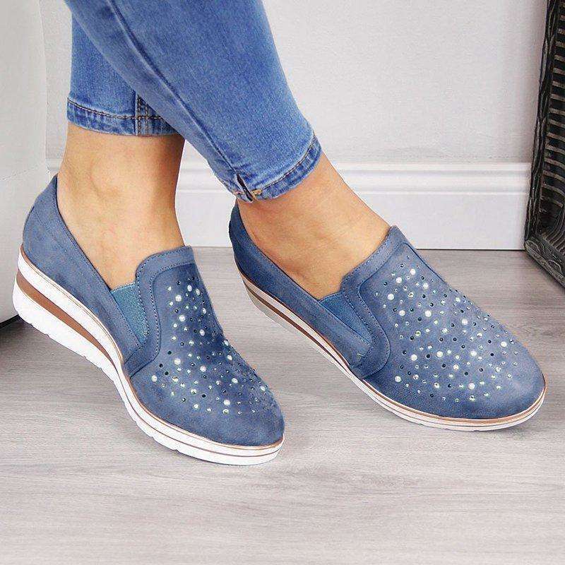 Slip On Sparkly Gevulkaniseerde Schoenen