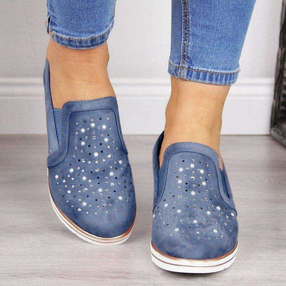 Slip On Sparkly Gevulkaniseerde Schoenen