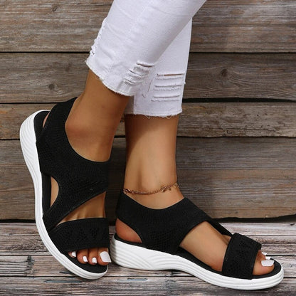 Slanke orthopedische sandalen voor dames