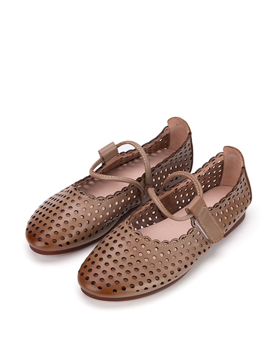 Mesh Ballet Ademend Platte Schoenen voor Vrouwen