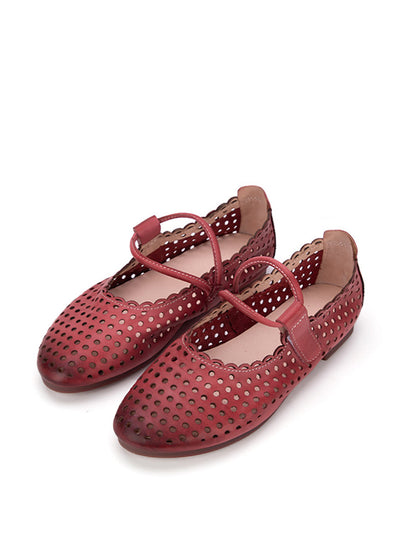 Mesh Ballet Ademend Platte Schoenen voor Vrouwen