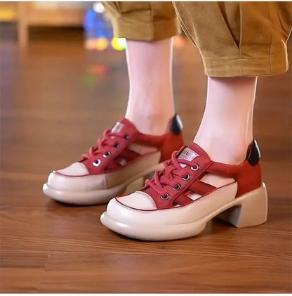 Dikke Zool Casual Hak Sandalen