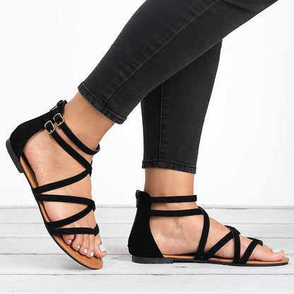 Klassieke en comfortabele zomersandalen