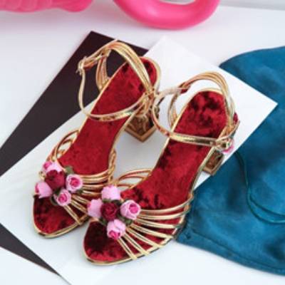 Sandalen Peep Toe Strappy Schoenen Vogelkooi Hoge Hakken