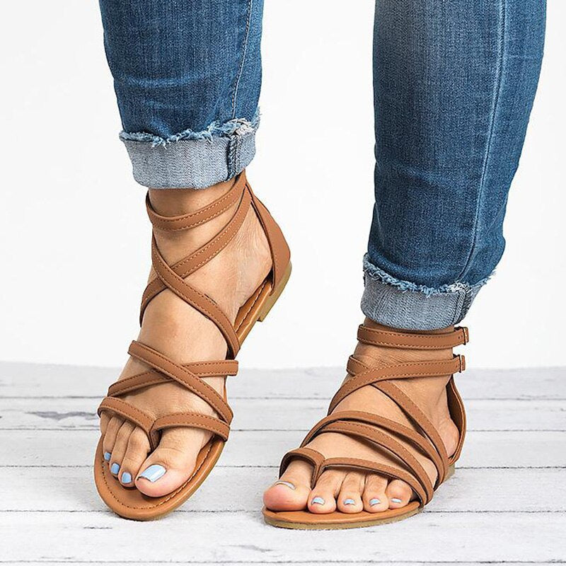 Klassieke en comfortabele zomersandalen