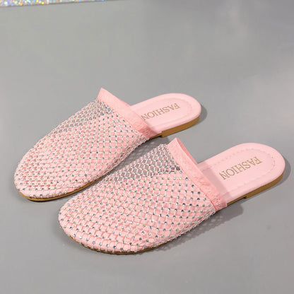 Holle sandalen met steentjes