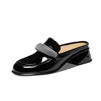 Leren Casual Flats Sandalen