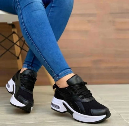 Casual damesschoenen met platform