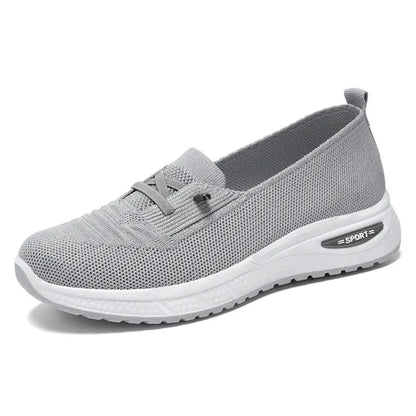 Dames Mesh Gebreide Slip-On Schoenen