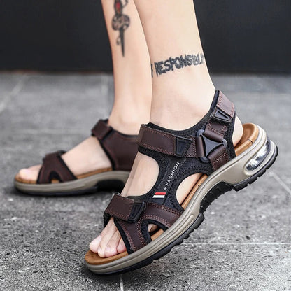 Eenvoudige en ademende sandalen voor mannen