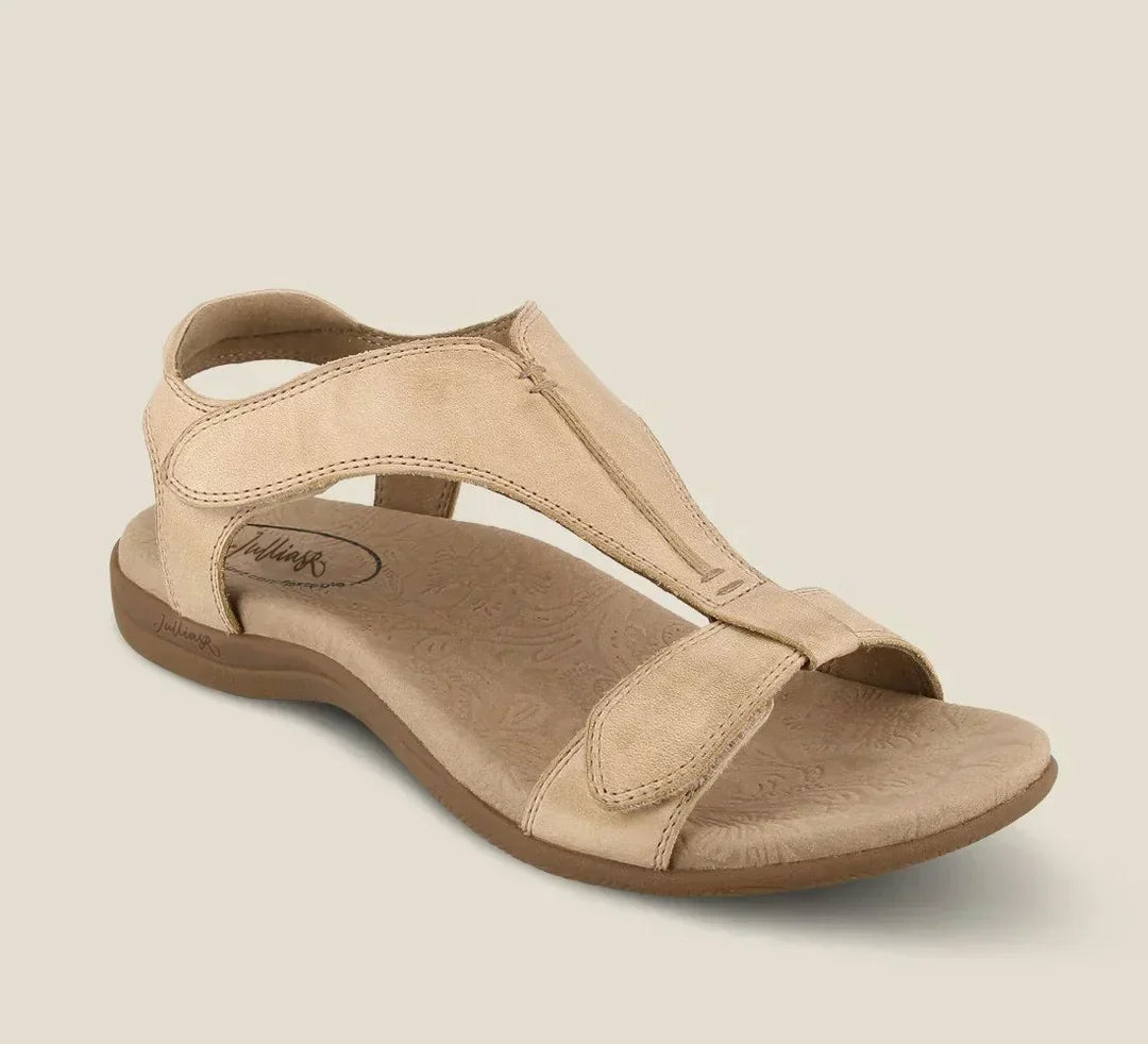 Orthopedische Vrouwen Sandalen met Lage Hakken