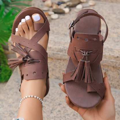 Sandalen met gespen voor dames