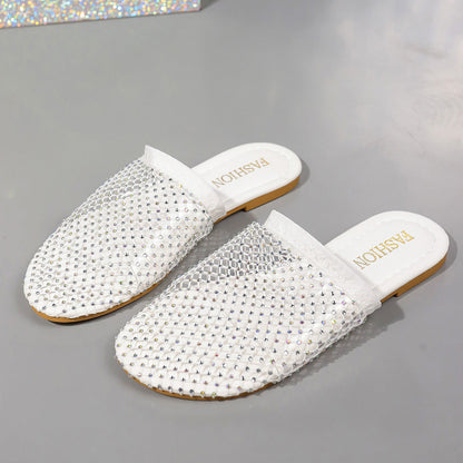 Holle sandalen met steentjes