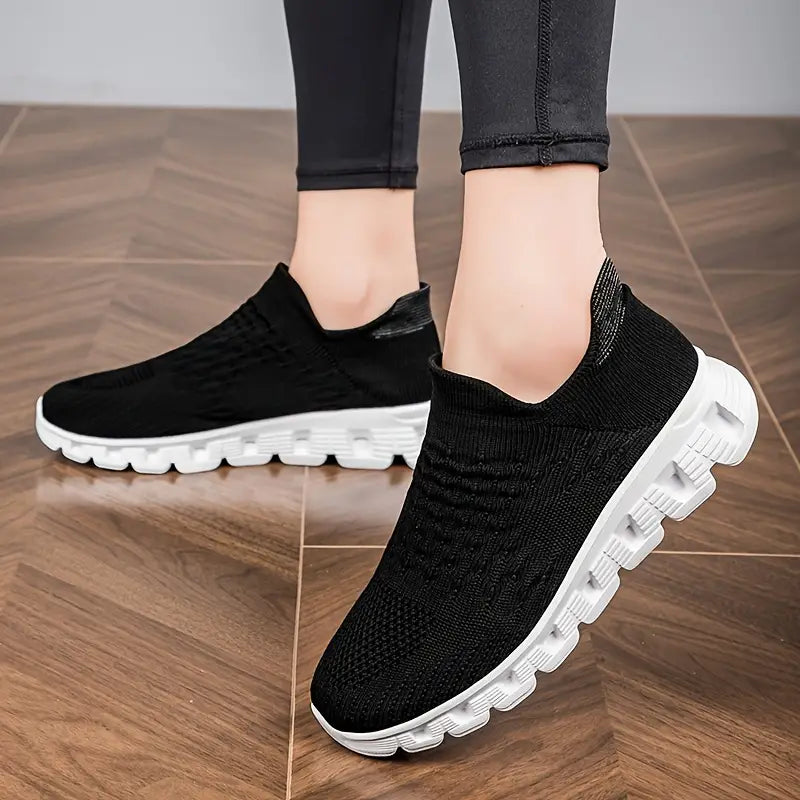 Engineered Knit Stretch Fit Slip-On Schoenen