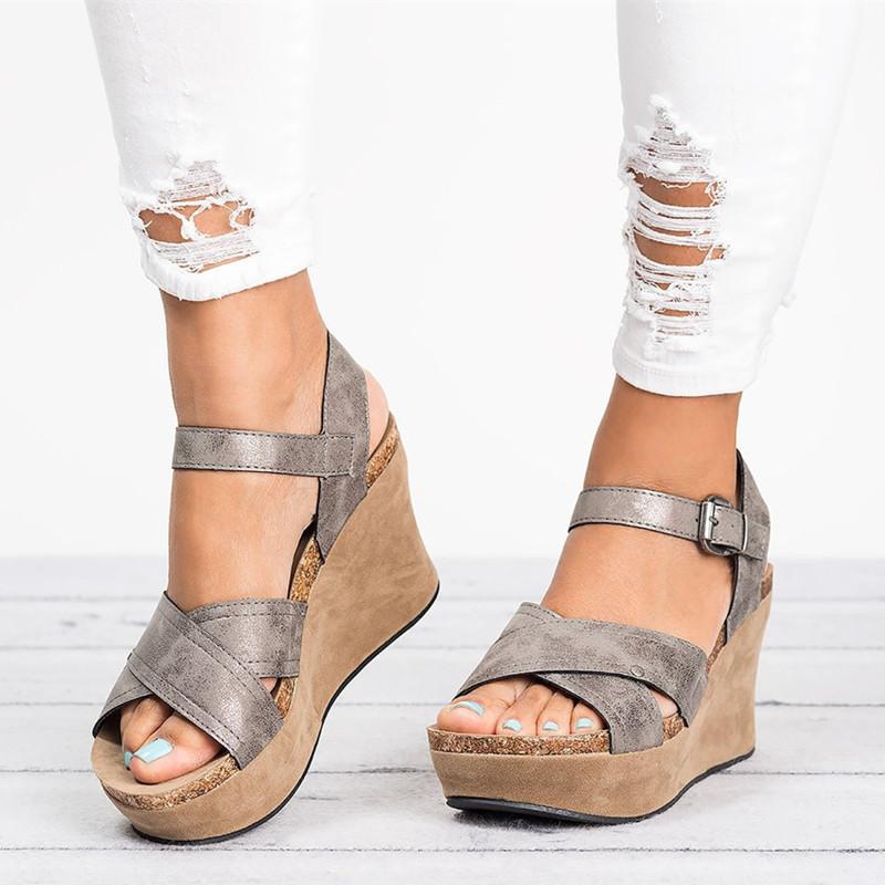 Zomer Dames Hoge Hakken Stijlvolle Vrouwen Sandalen Pompen