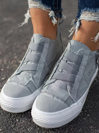 Vrouwen Canvas Lage Hak All Season Sneakers