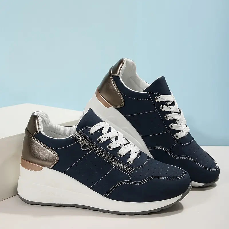 Elegante en gedetailleerde ondersteunende sneakers