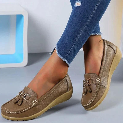 Zomer - Leren Casual Platte Loafers