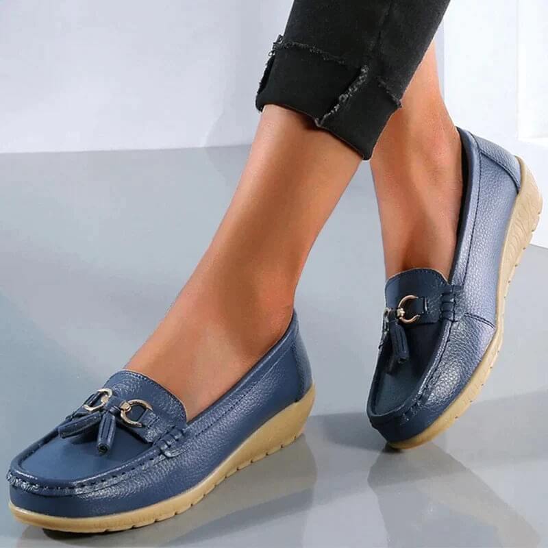 Zomer - Leren Casual Platte Loafers