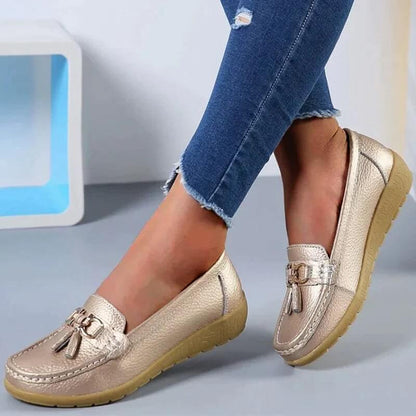 Zomer - Leren Casual Platte Loafers