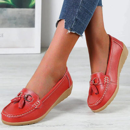 Zomer - Leren Casual Platte Loafers