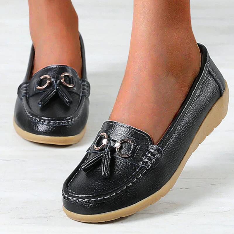 Zomer - Leren Casual Platte Loafers