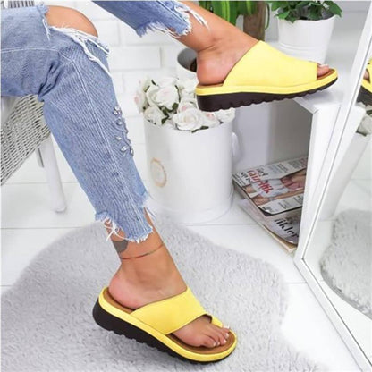 Woman Home Mid Heel Slippers