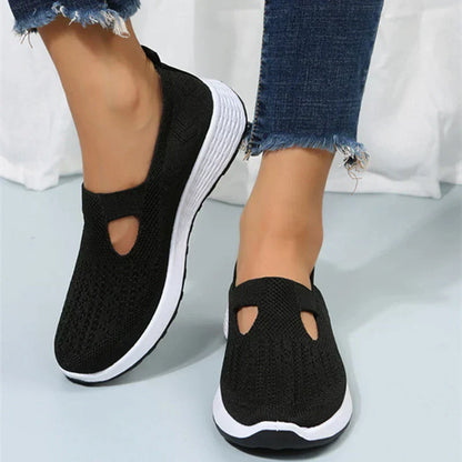 Slipvrije Slip-On Casual Platte Doek Schoenen