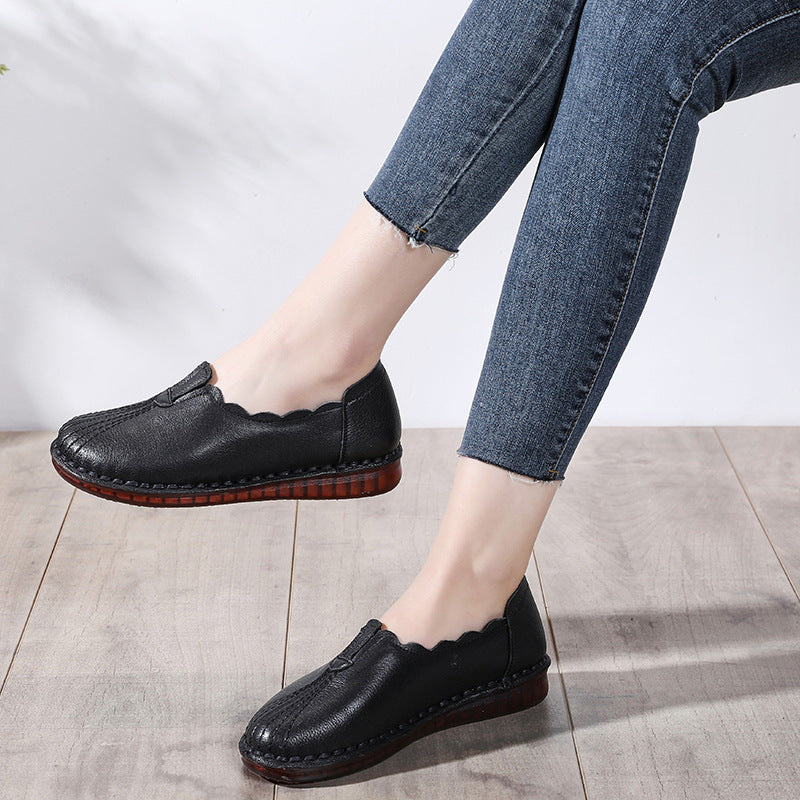 Orthopedische Casual Leren Slip-on Schoenen