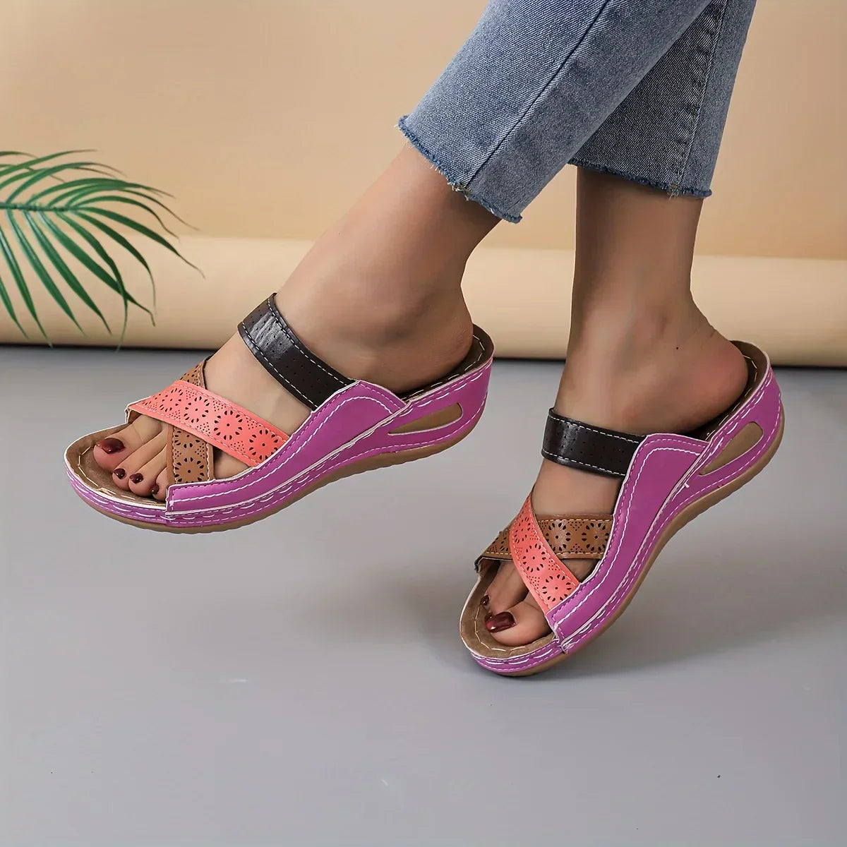 Casual Zomersandalen voor Vrouwen Steunzolen