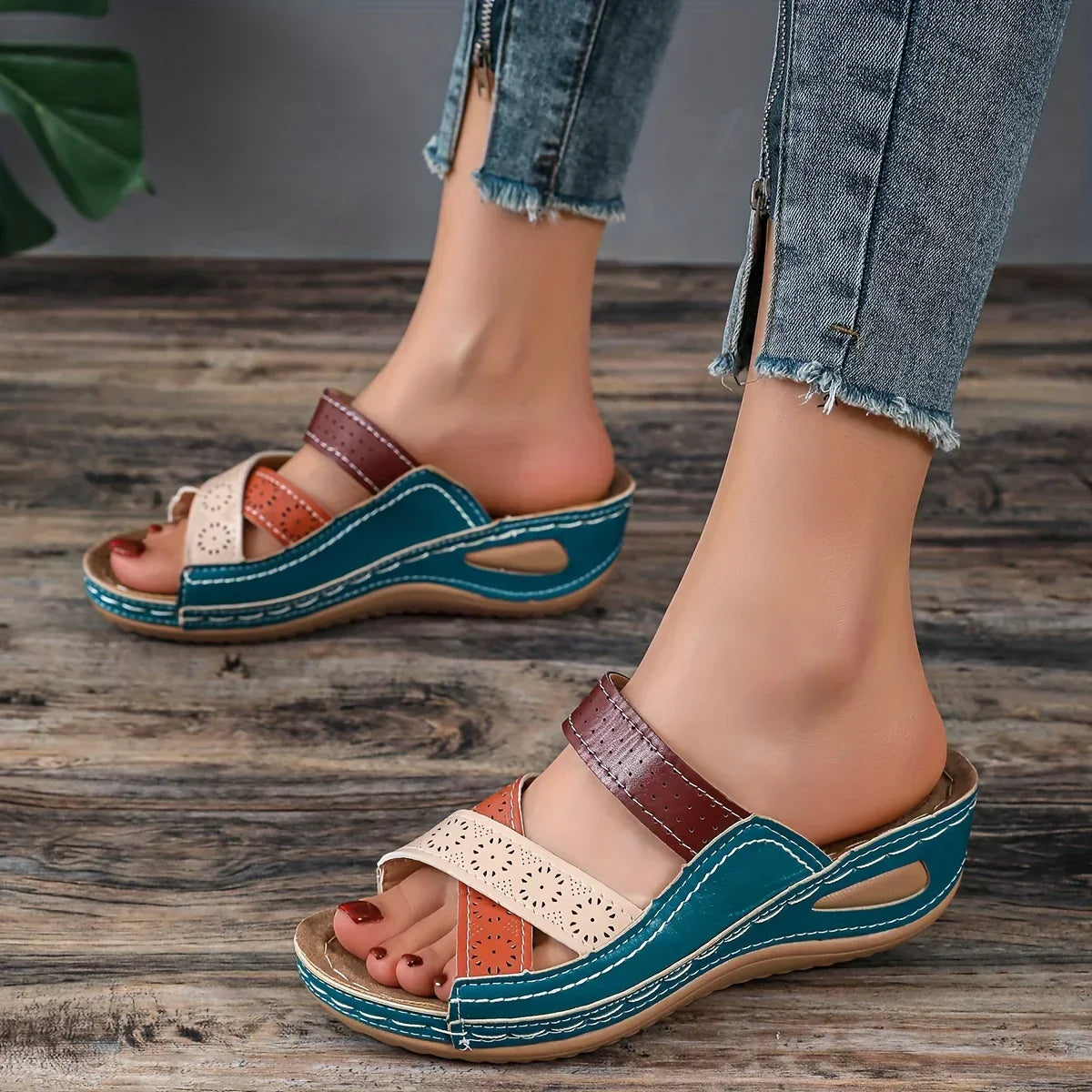 Casual Zomersandalen voor Vrouwen Steunzolen