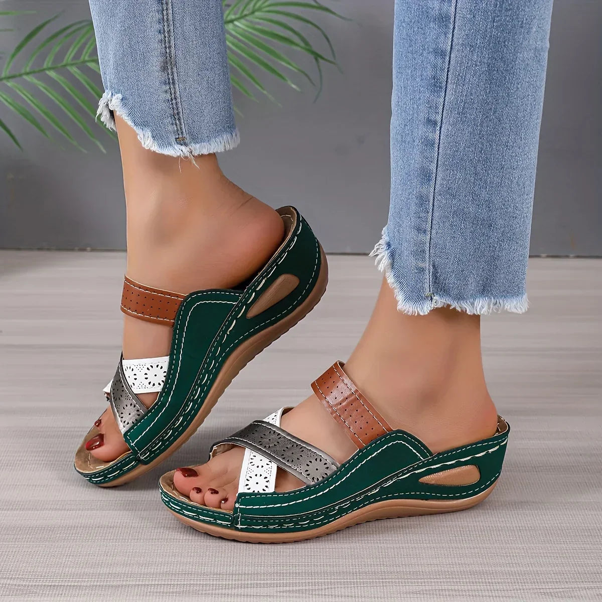 Casual Zomersandalen voor Vrouwen Steunzolen