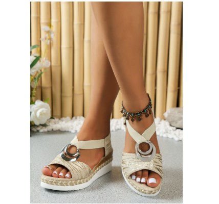 Zomer Rome Wedge Strand Sandalen