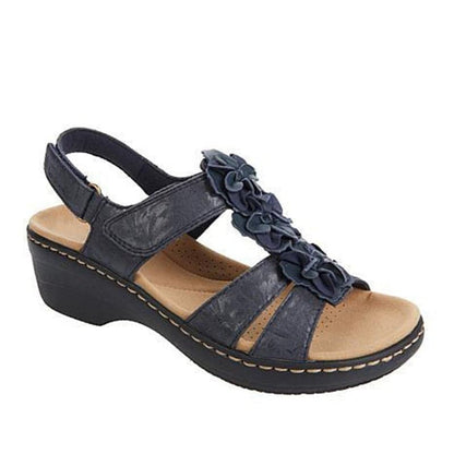 Comfortabele zomerse sandalen met enkelbandje